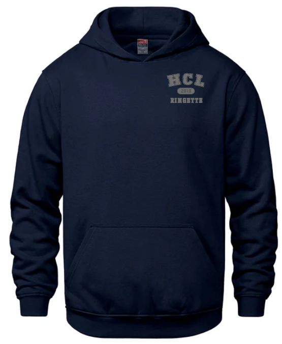 HCL - Navy HCL Ringette 2013 Vault Hoodie (Left Chest)