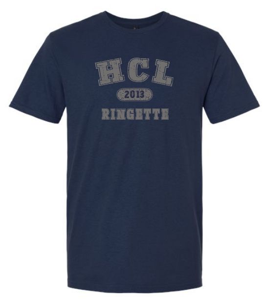 HCL - Navy Softstyle HCL Ringette 2013 T-Shirt (Full Chest)
