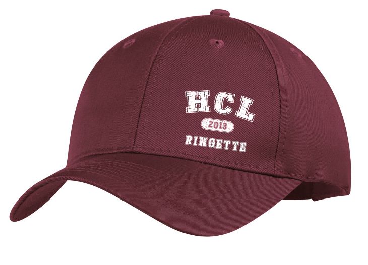 HCL - Maroon HCL Ringette 2013 Cap