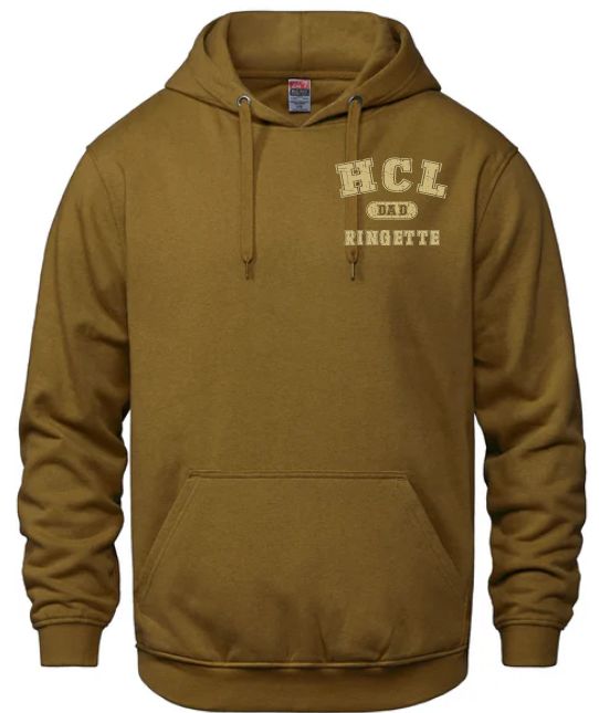 HCL - Caramel HCL Ringette Dad Vault Hoodie (Left Chest)
