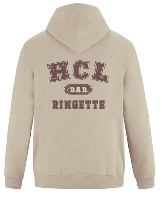 HCL - Sand HCL Ringette Dad Vault Hoodie (Left Chest)