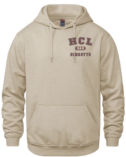 HCL - Sand HCL Ringette Dad Vault Hoodie (Left Chest)