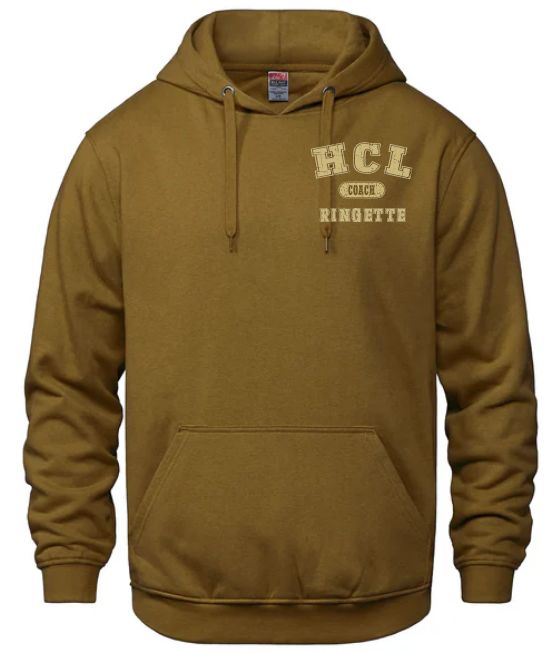 HCL - Caramel HCL Ringette Coach Hoodie (Left Chest)