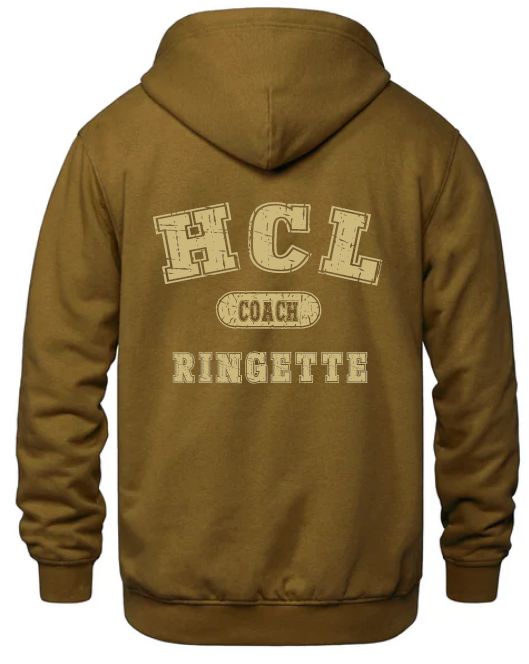 HCL - Caramel HCL Ringette Coach Hoodie (Left Chest)