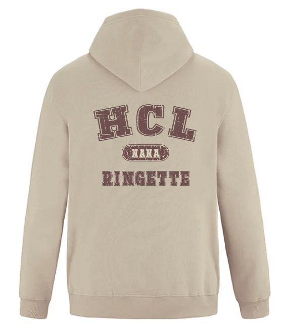 HCL - Sand HCL Ringette Nana Hoodie (Left Chest)