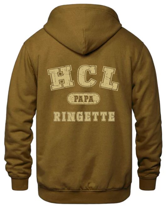 HCL - Caramel HCL Ringette Papa Hoodie (Left Chest)