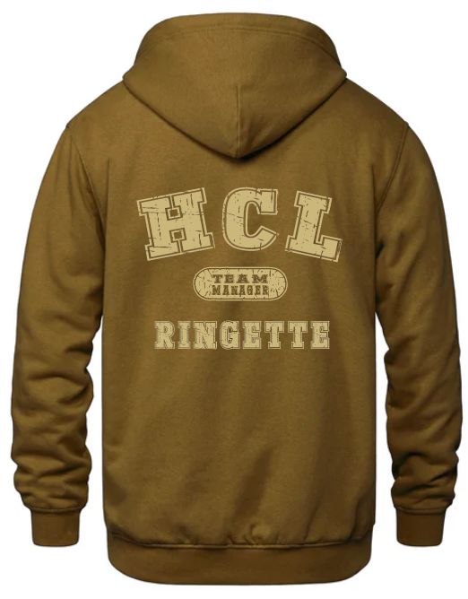 HCL - Caramel HCL Ringette Team Manager Hoodie (Left Chest)