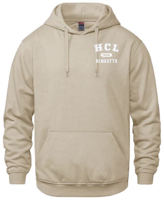 HCL - Sand HCL Ringette Treasurer Hoodie (Left Chest)