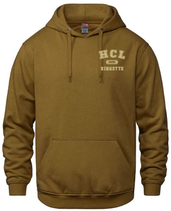 HCL - Caramel HCL Ringette Treasurer Hoodie (Left Chest)