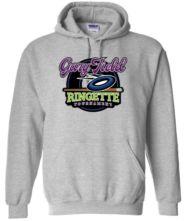 Gary Field Ringette Tournament - Sport Grey Hoodie (Full Chest)