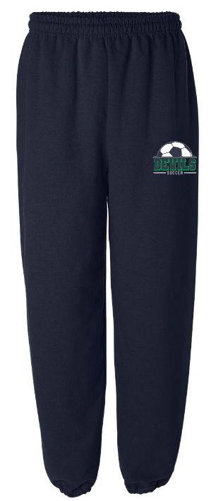 Island View High School - Navy Devils Soccer Sweatpants