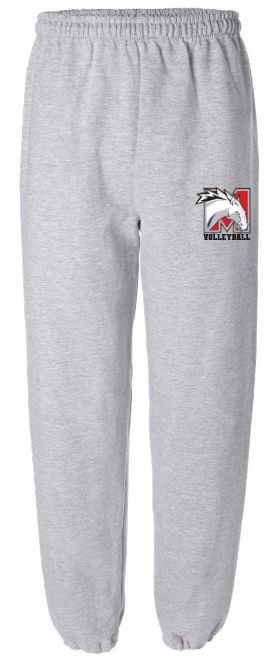 Mosaïque Mustangs Volleyball - Sport Grey Sweatpants
