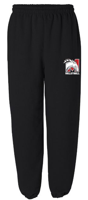 Mosaïque Mustangs Volleyball - Black Sweatpants