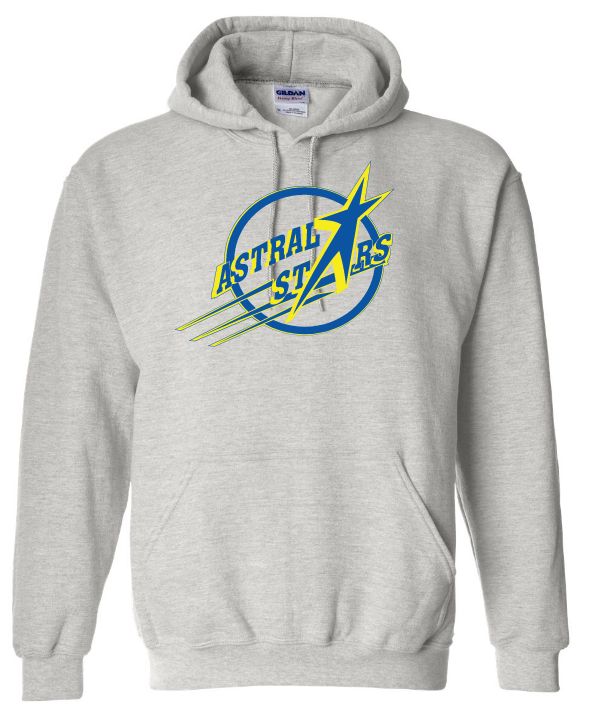 Astral Drive Elementary School - Sport Grey Astral Drive Elementary Logo Hoodie (Full Chest)