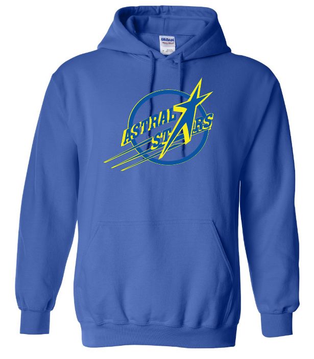 Astral Drive Elementary School - Royal Blue Astral Drive Elementary Logo Hoodie (Full Chest)