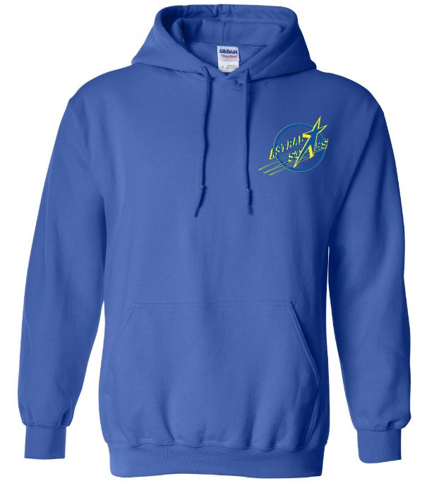 Astral Drive Elementary School - Royal Blue Astral Drive Elementary Logo Hoodie (Left Chest)