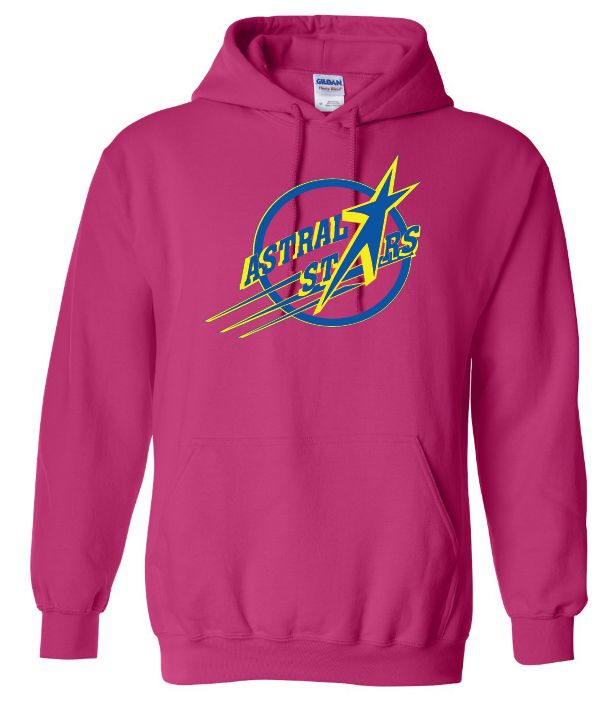 Astral Drive Elementary School - Pink Astral Drive Elementary Logo Hoodie (Full Chest)