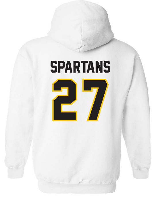 DHS - White DHS Class of 2027 Hoodie