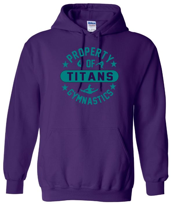 Titans Gymnastics &amp; Trampoline - Property of Titans Hoodie