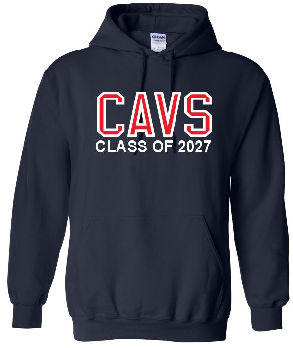 Cole Harbour High - Navy CAVS Class of 2027 Hoodie