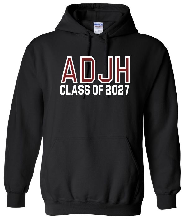 Astral Drive Junior High - Black Classic ADJH Class of 2027 Hoodie
