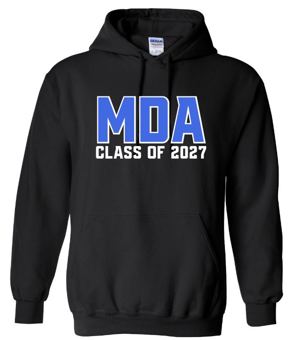 Marine Drive Academy - Black MDA Class of 2027 Hoodie