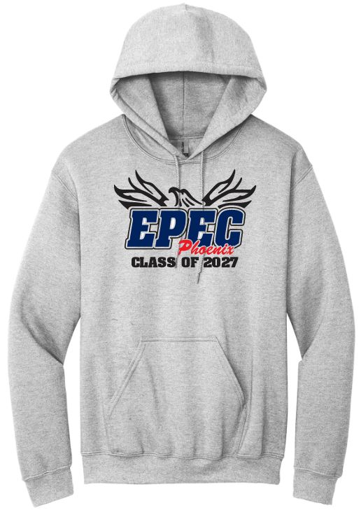 Eastern Passage Education Centre - Sport Grey EPEC Logo Class of 2027 Hoodie