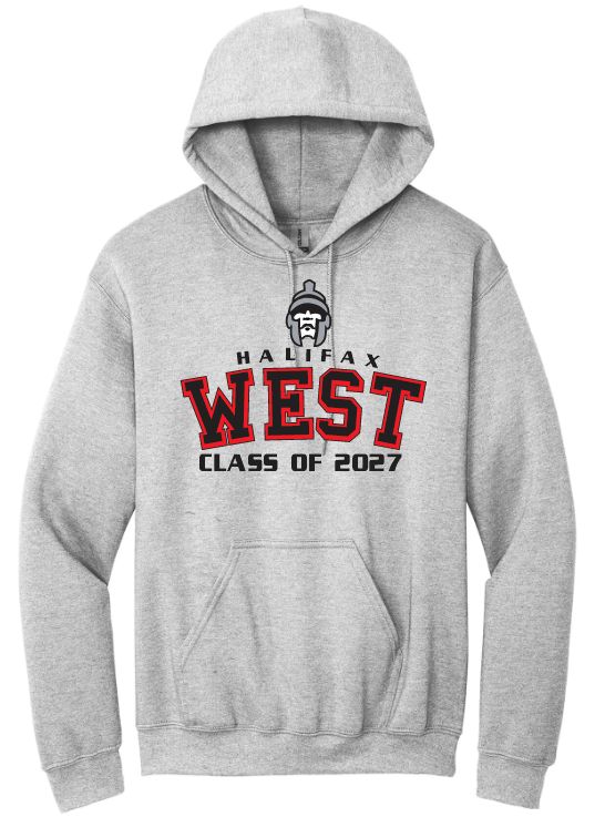 Halifax West High School  -  Sport Grey Halifax West Class of 2027 Hoodie