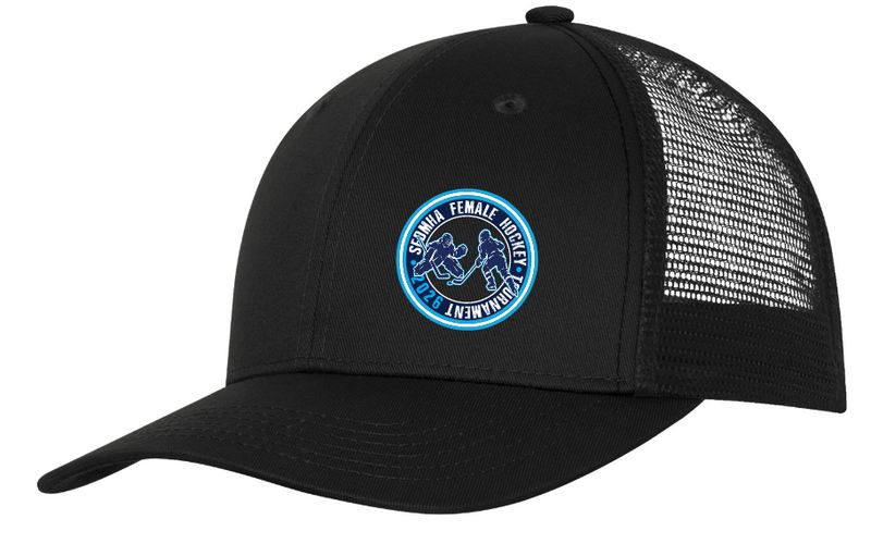 SEDMHA Female Hockey Tournament - Black SEDMHA Female Hockey Trucker Cap