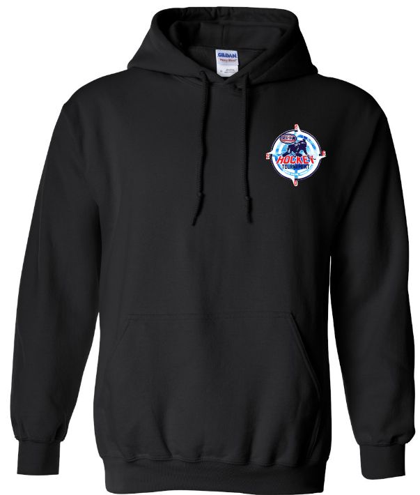 SEDMHA Minor Hockey Tournament - Black SEDMHA 2026 Hoodie (Left Chest)