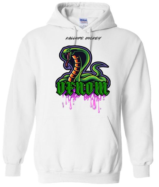 Kalliope Hockey - White Kalliope Team Hoodie
