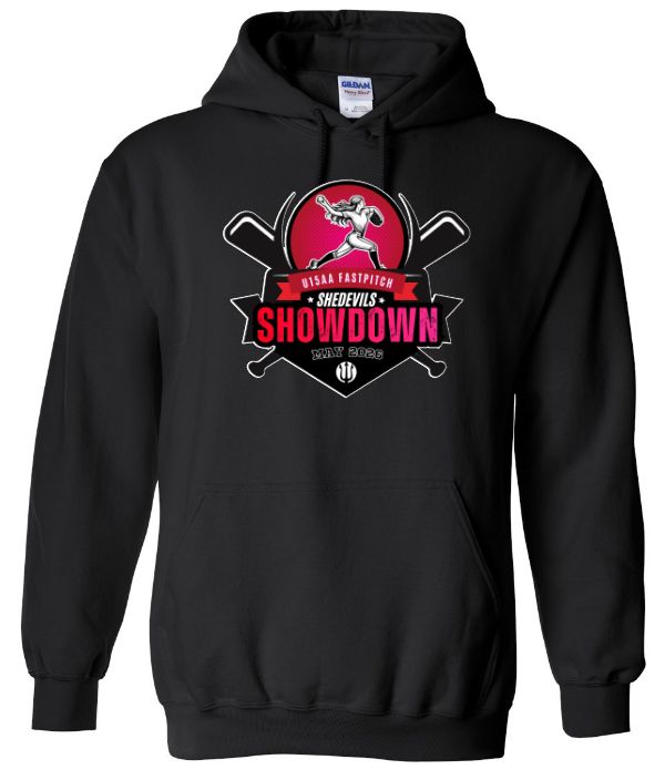 She Devils Show Down  - Black Hoodie (Full Chest)