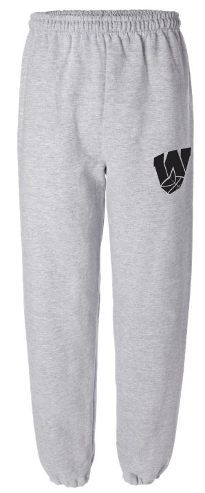 Halifax West High School - Sport Grey W with Basketball Sweatpants