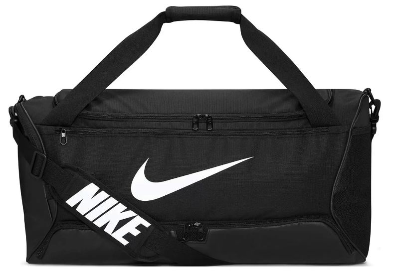 Halifax West High School - Black W with Basketball Nike Duffel Bag