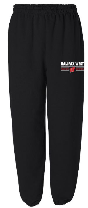 Halifax West High School - Black Halifax West Basketball Sweatpants