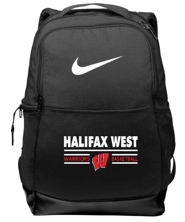 Halifax West High School - Black Halifax West Basketball Nike Backpack