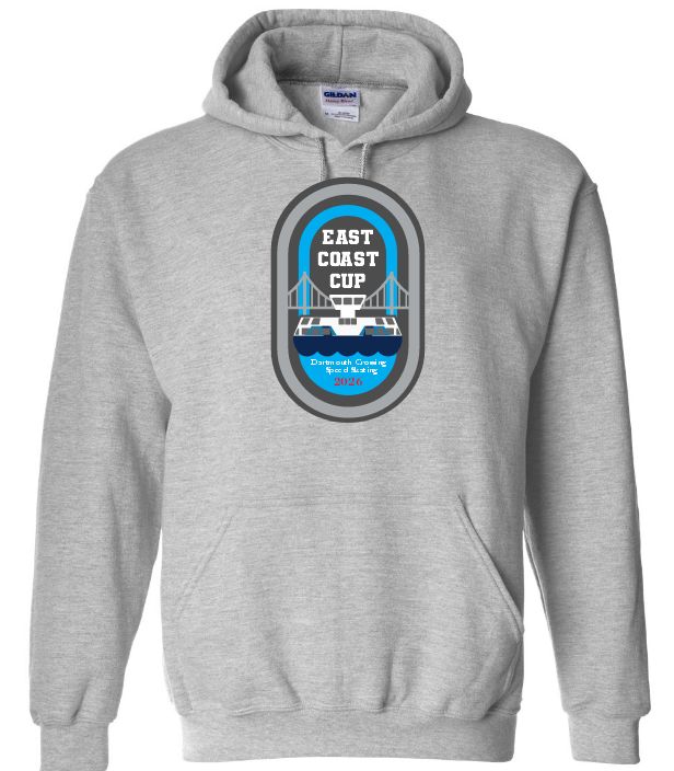 East Coast Cup Speed Skating - Sport Grey Hoodie (Full Chest)