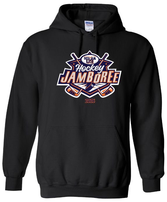 SEDMHA U9 Jamboree - Black U9 Jamboree 2026 Hoodie (Full Chest)