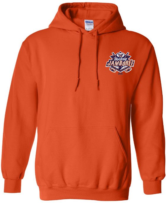 SEDMHA U9 Jamboree - Orange U9 Jamboree 2026 Hoodie (Left Chest)