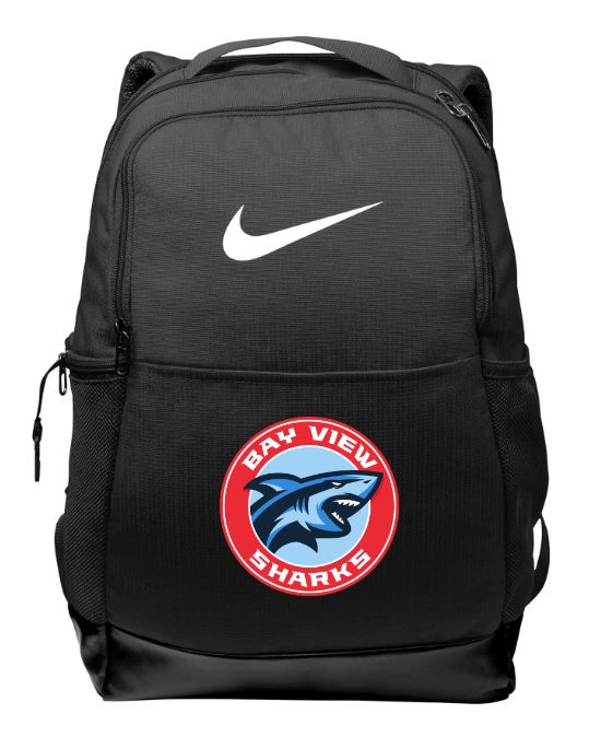 Bay View High - Black Bay View Sharks Nike Backpack
