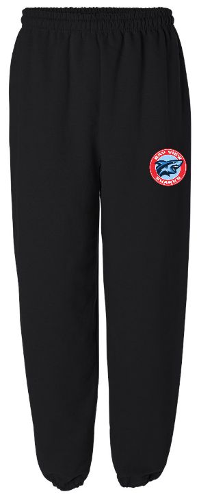 Bay View High - Black Bay View Sharks Sweatpants