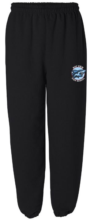 Bay View High - Black Bay View High School Sweatpants