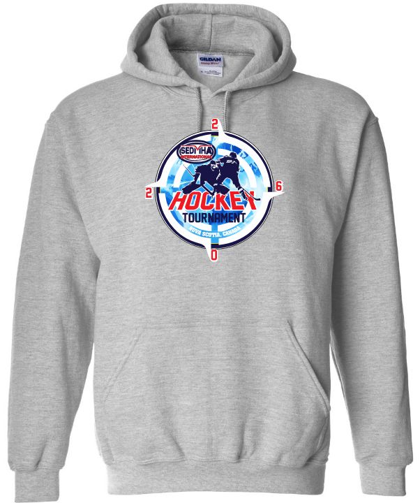 SEDMHA Minor Hockey Tournament - Sport Grey SEDMHA 2026 Hoodie (Full Chest)