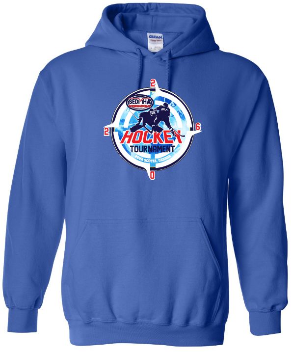 SEDMHA Minor Hockey Tournament - Royal Blue SEDMHA 2026 Hoodie (Full Chest)