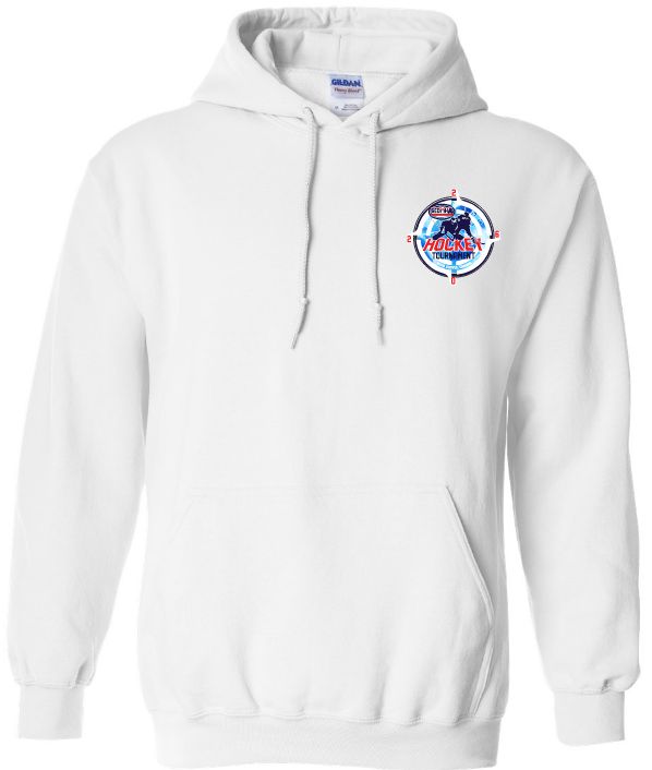 SEDMHA Minor Hockey Tournament - White SEDMHA 2026 Hoodie (Left Chest)