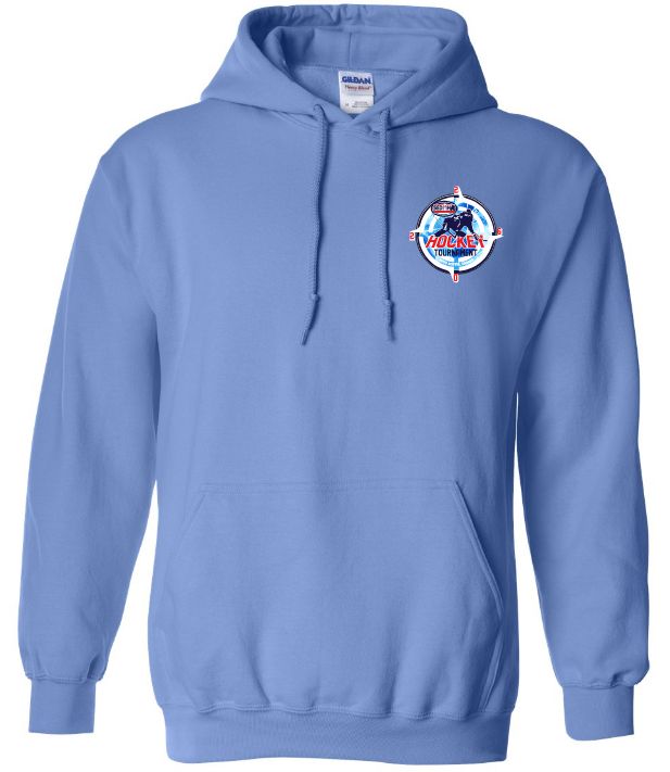 SEDMHA Minor Hockey Tournament - Carolina Blue SEDMHA 2026 Hoodie (Left Chest)