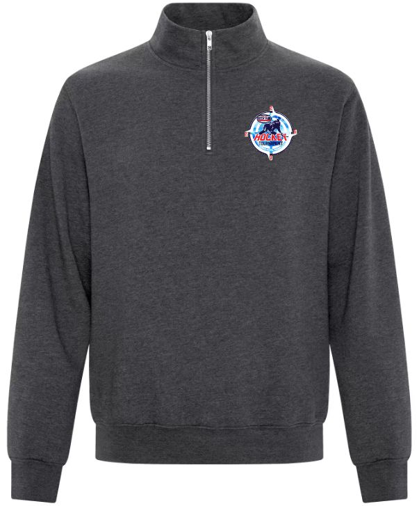 SEDMHA Minor Hockey Tournament - Dark Heather Grey SEDMHA 2026 CSW 1/4 Zip Sweater (Full Chest)