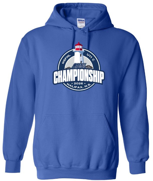 NSFHL Day of Champions 2026 - Royal Blue NSFHL Day of Champions Hoodie (Full Chest)