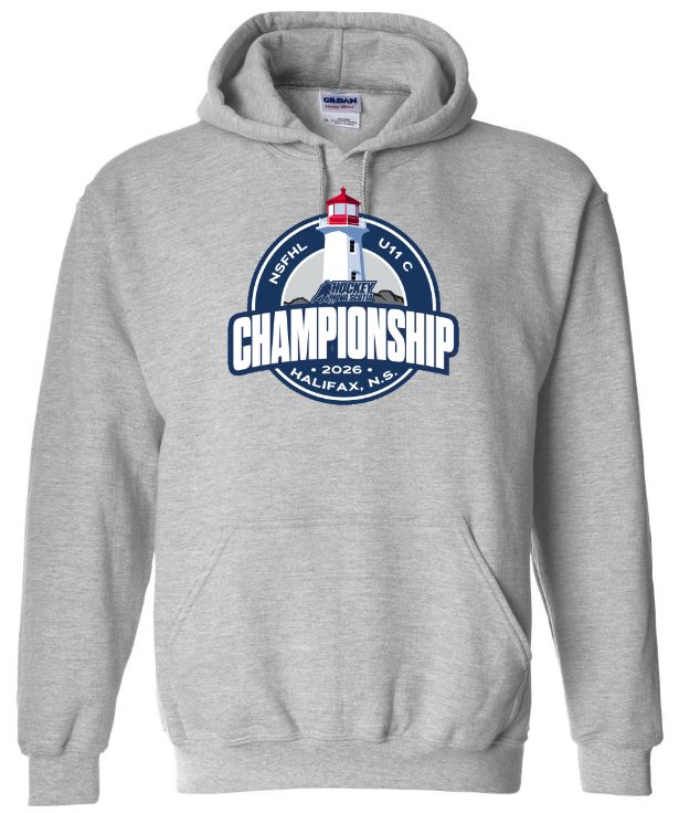 NSFHL Day of Champions 2026 - Sport Grey NSFHL Day of Champions Hoodie (Full Chest)