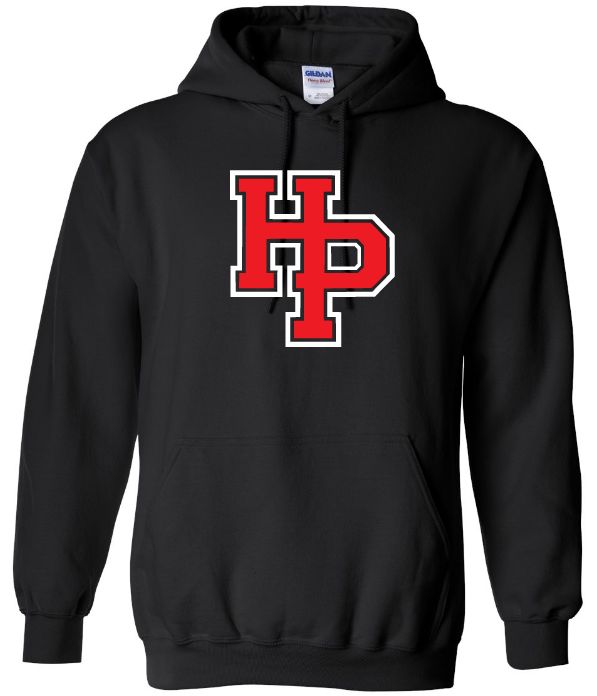 Highland Park Heat - Black HP Hoodie (Full Chest)